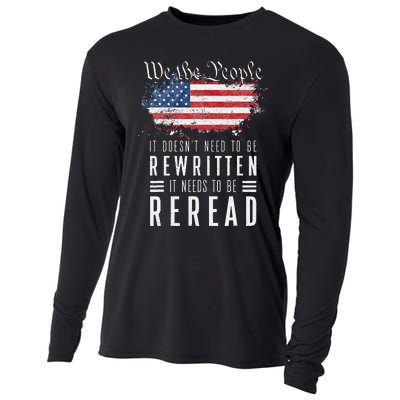 It Doesn't Need To Be Rewritten It Needs To Be Reread Cooling Performance Long Sleeve Crew