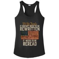 It DoesnT Need To Be Rewritten Constitution We The People Gift Ladies PosiCharge Competitor Racerback Tank