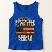 It DoesnT Need To Be Rewritten Constitution We The People Gift Tank Top