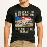 It Doesnt Need To Be Rewritten Constitution Flag Usa Performance Shirt