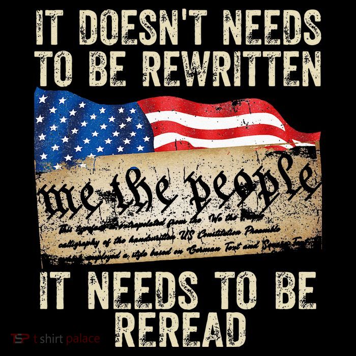 It Doesnt Need To Be Rewritten Constitution Flag Usa Baby Bodysuit