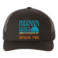 Indiana Dunes National Park Lake Michigan Retro Sunset Yupoong Adult 5-Panel Trucker Hat