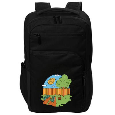 I Don't Need Therapy I Just Need My Garden Funny Impact Tech Backpack
