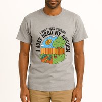 I Don't Need Therapy I Just Need My Garden Funny Tall T-Shirt
