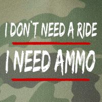I Don't Need A Ride I Need Ammo Ukraine Legacy Tie Dye Trucker Hat