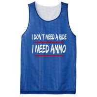 I Don't Need A Ride I Need Ammo Ukraine Mesh Reversible Basketball Jersey Tank