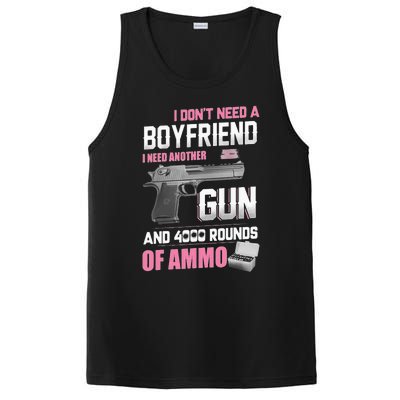 I Dont Need A Boyfriend I Need Another Gun And 4000 Rounds PosiCharge Competitor Tank