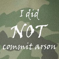I Did Not Commit Arson Funny Quote Legacy Tie Dye Trucker Hat