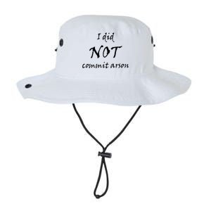 I Did Not Commit Arson Funny Quote Legacy Cool Fit Booney Bucket Hat