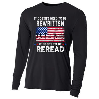 It Doesnt Need To Be Rewritten It Needs To Be Reread Cooling Performance Long Sleeve Crew