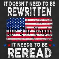 It Doesnt Need To Be Rewritten It Needs To Be Reread Trucker Hat