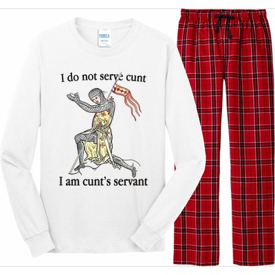 I Do Not Serve Cunt I Am CuntS Servant Long Sleeve Pajama Set