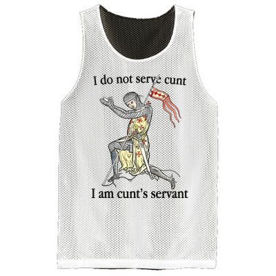 I Do Not Serve Cunt I Am CuntS Servant Mesh Reversible Basketball Jersey Tank