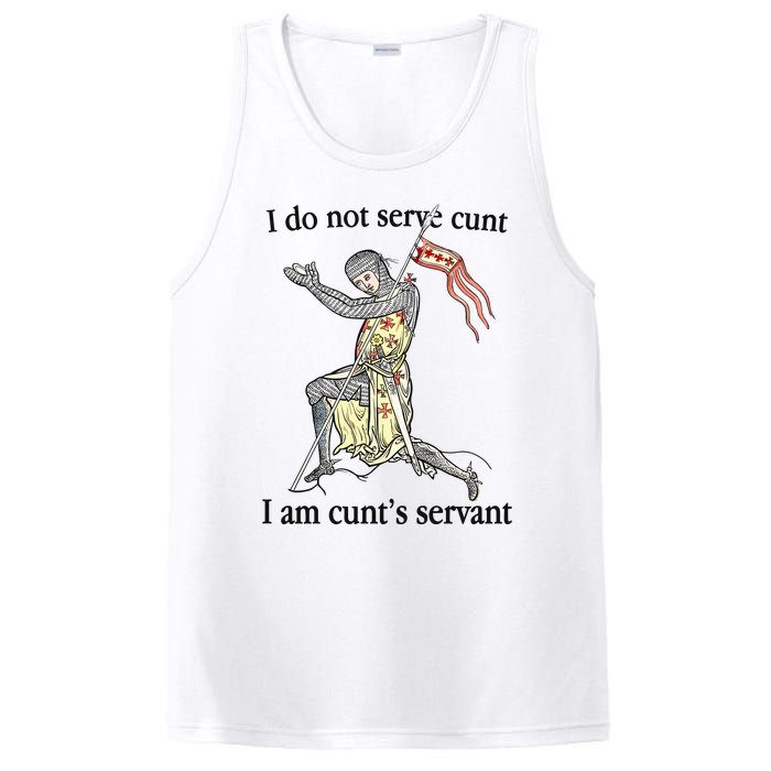 I Do Not Serve Cunt I Am CuntS Servant PosiCharge Competitor Tank