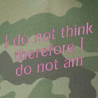 I Do Not Think Therefore I Do Not Am Legacy Tie Dye Trucker Hat