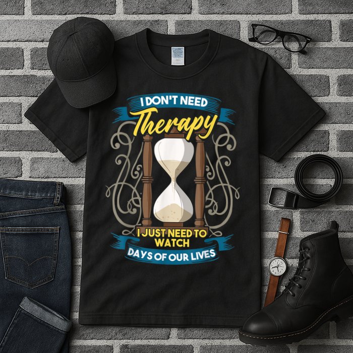 I Don't Need Therapy I Just Need To Watch Days Of Our Lives Tall T-Shirt