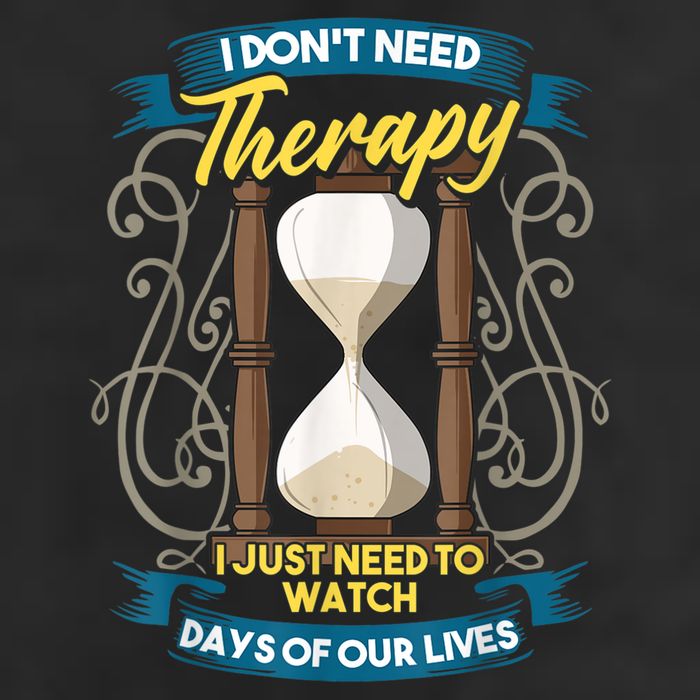 I Don't Need Therapy I Just Need To Watch Days Of Our Lives Adult Drive Performance Visor
