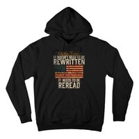 It Doesnt Need To Be Rewritten Constitution We The People Hoodie