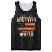 It Doesnt Need To Be Rewritten Constitution We The People Mesh Reversible Basketball Jersey Tank