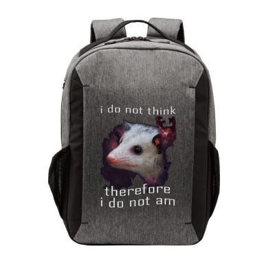 I Do Not Think Therefore I Do Not Am Possum Vector Backpack
