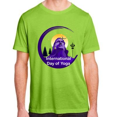 International Day Of Yoga / World Tyogatag Shiva Promise Cool Gift Adult ChromaSoft Performance T-Shirt