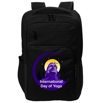 International Day Of Yoga / World Tyogatag Shiva Promise Cool Gift Impact Tech Backpack