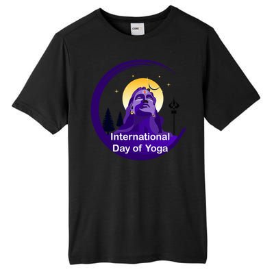 International Day Of Yoga / World Tyogatag Shiva Promise Cool Gift Tall Fusion ChromaSoft Performance T-Shirt