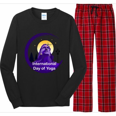 International Day Of Yoga / World Tyogatag Shiva Promise Cool Gift Long Sleeve Pajama Set