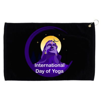 International Day Of Yoga / World Tyogatag Shiva Promise Cool Gift Grommeted Golf Towel