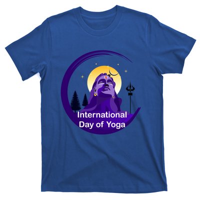 International Day Of Yoga / World Tyogatag Shiva Promise Cool Gift T-Shirt