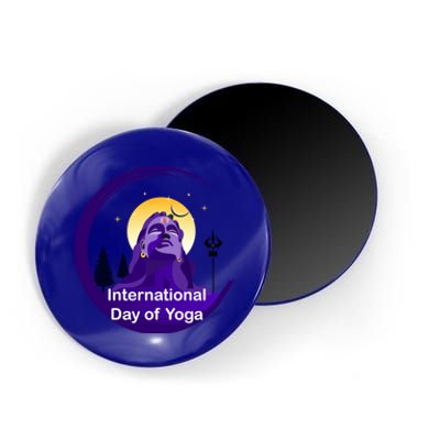 International Day Of Yoga / World Tyogatag Shiva Promise Cool Gift Magnet