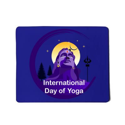 International Day Of Yoga / World Tyogatag Shiva Promise Cool Gift Mousepad