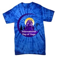 International Day Of Yoga / World Tyogatag Shiva Promise Cool Gift Tie-Dye T-Shirt