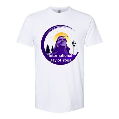 International Day Of Yoga / World Tyogatag Shiva Promise Cool Gift Softstyle® CVC T-Shirt