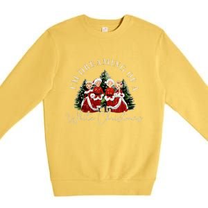 IM Dreaming Of A Sand ChristmasFunny ChristmasChristmas Gift Christmas In Ju Premium Crewneck Sweatshirt