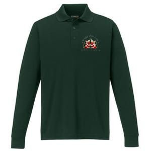 IM Dreaming Of A Sand ChristmasFunny ChristmasChristmas Gift Christmas In Ju Performance Long Sleeve Polo