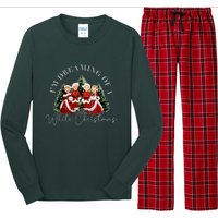 IM Dreaming Of A Sand ChristmasFunny ChristmasChristmas Gift Christmas In Ju Long Sleeve Pajama Set