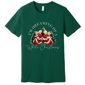 IM Dreaming Of A Sand ChristmasFunny ChristmasChristmas Gift Christmas In Ju Premium T-Shirt