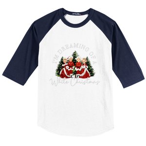 IM Dreaming Of A Sand ChristmasFunny ChristmasChristmas Gift Christmas In Ju Baseball Sleeve Shirt