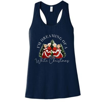 IM Dreaming Of A Sand ChristmasFunny ChristmasChristmas Gift Christmas In Ju Women's Racerback Tank