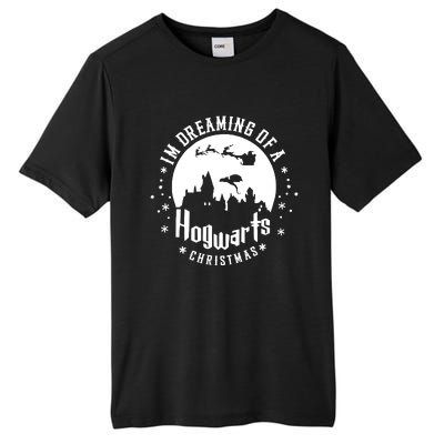 I’m Dreaming Of A Hogwarts Christmas Wizard Christmas Funny Tall Fusion ChromaSoft Performance T-Shirt