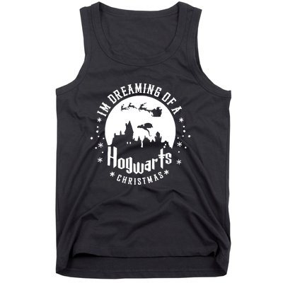 I’m Dreaming Of A Hogwarts Christmas Wizard Christmas Funny Tank Top