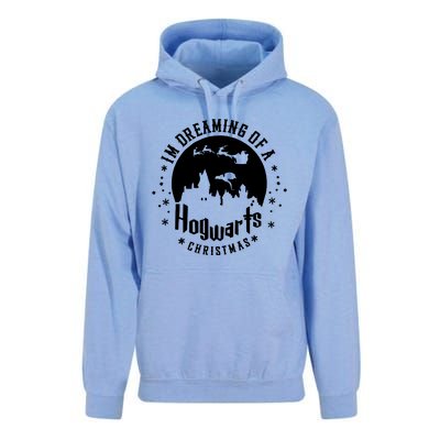 I’m Dreaming Of A Hogwarts Christmas Wizard Christmas Funny Unisex Surf Hoodie