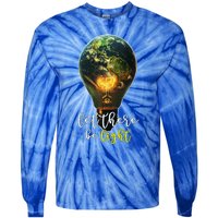 International Day Of Light Global Enlightent Gift Tie-Dye Long Sleeve Shirt