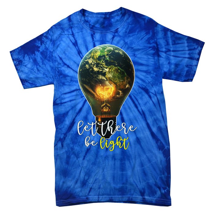 International Day Of Light Global Enlightent Gift Tie-Dye T-Shirt