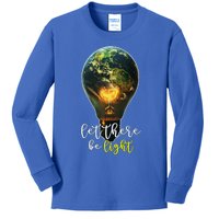 International Day Of Light Global Enlightent Gift Kids Long Sleeve Shirt