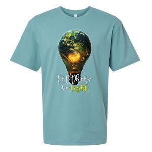 International Day Of Light Global Enlightent Gift Sueded Cloud Jersey T-Shirt