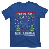 I'm Dreaming Of A Wine Christmas Ugly Xmas Sweater Gift T-Shirt