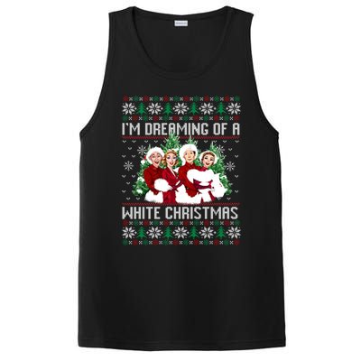 IM Dreaming Of A White Christmas Xmas Movie Pajamas Sisters Gift PosiCharge Competitor Tank