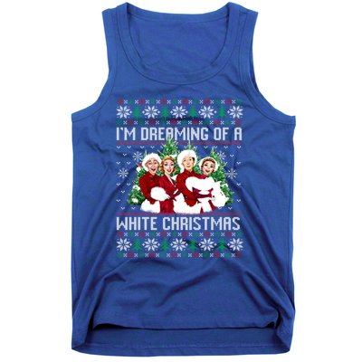 IM Dreaming Of A White Christmas Xmas Movie Pajamas Sisters Gift Tank Top